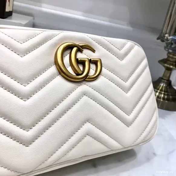 Firstbag ru matelassé Gucci bag small Marmont GG shoulder 0501